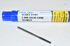 NEW Procarb Series 01201 2mm Solid Carbide Reamer Cutter USA