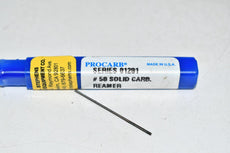 NEW Procarb Series 01201 #58 Carbide Reamer Cutter USA