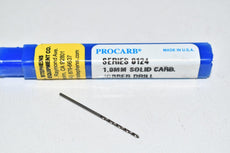 NEW Procarb Series 0124 1.0mm Solid Carbide Jobber Drill