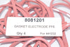 NEW Qty of 8 BD 8081201 Gasket Electrode FFE 441232