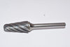 NEW Quality Carbide Tool Co, Double Cut Carbide Bur 5/8 Diameter 1/4 Shank
