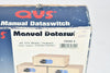 NEW QVS CA262-2 Manual Dataswitch AB VGA
