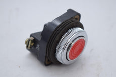 NEW Red Pushbutton Switch With Contactor