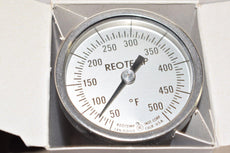 NEW REOTEMP Dial Thermometer HH0602F67, 2-3/8'' Dial, 6'' Stem