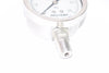 NEW REOTEMP PR25S1A4P16-G-P, 2-1/2'' Pressure Gauge 0-30 PSI Stainless Steel