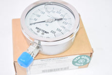 NEW REOTEMP PR40S1A2P23GT Industrial Pressure Gauge 0-600 PSI 1/2'' NPT