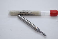 NEW Richards Micro Tool 885-T1-SS0125 Carbide End Mill 1/8 3FL CARB STD SQ 1/4SHK Q-MILL TICN