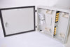 NEW RLH Industries RLH-12WRJ45-01 12 PORT RJ45 PATCH PANEL WALL MOUNT W/CAT5E