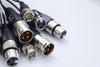 NEW RS-422 Data Cable PLC Connectors SDI In Out CH 1/2 AES