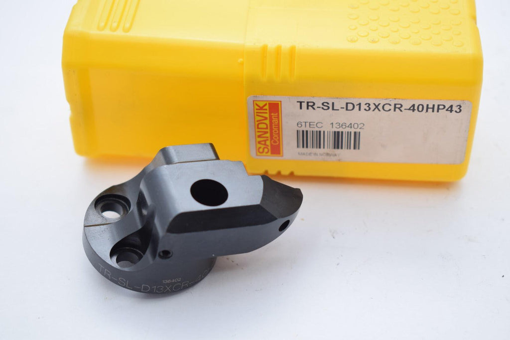NEW Sandvik TR-SL-D13XCR-40HP43 CoroTurn TR Boring Bar Head Tool Holde ...