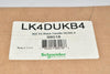 NEW Schneider Electric LK4DUKB4 Switch Contact Blocks / Switch Kits 30A Kit Black handle NEMA 4