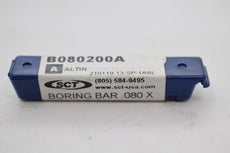NEW SCIENTIFIC CUTTING TOOLS B080200A Boring Bar, 1-1/2 in L, Carbide