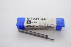 NEW Scientific Cutting Tools SCT GT031-4A RETAINING RING GROOVE TOOL SOLID CARBIDE ALTiN COATED .060 X 1/4 (.0320 GROOVE)