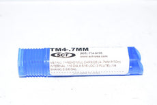NEW SCIENTIFIC CUTTING TOOLS TM4-.7MM Thread Mill, Straight, Int, SC, M4x0.70mm