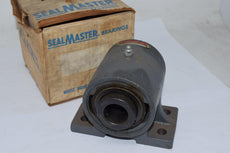 NEW Seal Master S-126-M19 Series Pillow Block, Bore: M19, Mounting Type: 4-Bolt Base