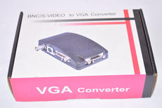NEW Sealed BNC/S-VIDEO to VGA Converter HM104
