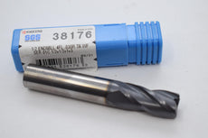 NEW SGS 38176 1/2? Diam 4 Flute Solid Carbide 0.03? Corner Radius End Mill