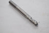 NEW SGS Kyocera 30532 1/4? Diam, 3/4? LOC, 3 Flute Solid Carbide Ball End Mill