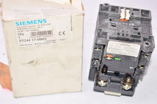 NEW SIEMENS 3TC44 17-0BK2 Contactor Switch 600V 50/60Hz 2 Pole