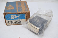 NEW SIEMENS ITE E20E0L1 E20 OVERLOAD RELAY 600VAC 100AMP SIZE 3 1 POLE