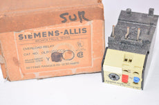 NEW SIEMENS OLR1250CC0 Overload Relay Switch Compact Design 8.00-12.50 Amps