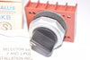 NEW Siemens P30S2MKB 2-Position Selector Switch