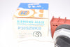 NEW Siemens P30S2MKB 2-Position Selector Switch