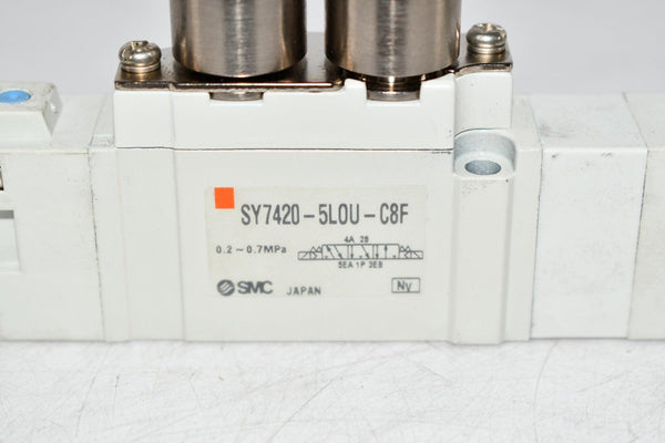 NEW SMC SY7420-5LOU-C8F 24V-Dc 0.7Mpa Pneumatic Solenoid Valve – VB ...