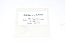 NEW SN/Switch 0,7mm BD10172912 00-378324/15 Switch