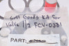 NEW Soft Goods Kit for Valve 1/2 FCV-0331, Valve Seal Kit