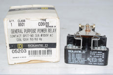 NEW Square D 8501-CO6V20 General Purpose Power Relay