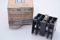 NEW Square D 8501LM1 Series A Terminal Block Assembly Relay 8501 LM-1