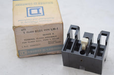 NEW Square D 8501LM1 Series A Terminal Block Assembly Type L Nema A600