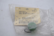 NEW Square D 9001G9 Green Plastic Pilot Light Lens Gasket Included