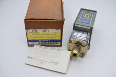 NEW Square D 9012-GRG-3 Pressure Switch 9012 GRG-3 Nema 1