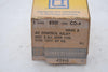 NEW SQUARE D AC CONTROL RELAY 8501CO4 DPST 2NC Open Type 120V Coil