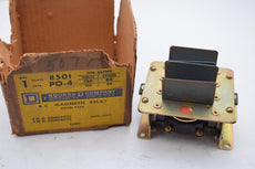 NEW SQUARE D AC Magnetic CONTROL RELAY 8501 PO-4 120V 4NO 4NC