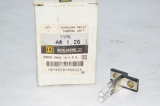 NEW Square D AR-1.26 Thermal Overload Relay Unit