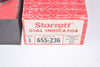 NEW Starrett 655-236 Dial Indicator W/ Box