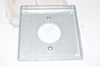 NEW Steel City 458 Square Box Surface Cover, 6.5 Cubic Inches, 4 Inch Square x 1-/2 Inch Raised