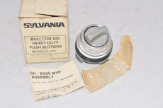 NEW Sylvania Bulletin 100 Heavy Duty Push Button 600V MAX A.C. or D.C.