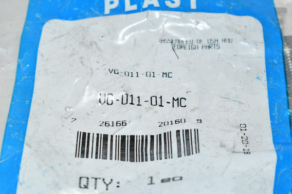 NEW System Plast VG-011-01 Double Rail Clamp Round - Stainless Steel ...