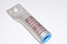 NEW T&B Thomas & Betts 87 Brown Terminal lug 350AL9CU