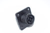 NEW TE Connectivity 206430-1 4 Position Circular Connector Receptacle Housing Panel Mount