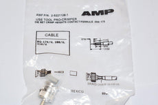 NEW TE Connectivity AMP 2-5221128-1 RF Connectors / Coaxial Connectors H.C. PLUG 50 OHM