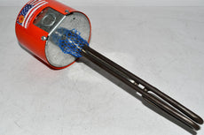NEW TEMPCO TSP02230 Screw Plug Immersion Heater: 120V AC, 1,500 W Watts, 1 in NPT, 63 sq in, 1 Phase, 304 SS