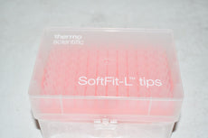 NEW Thermo Scientific 3731-HR SoftFit-L Pipette Tips in Hinged Rack 96 Tips