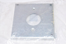 NEW Thomas & Betts 454 Pre-Galvanized Steel Industrial Device Cover 4-Inch x 4-Inch x 1/2-Inch
