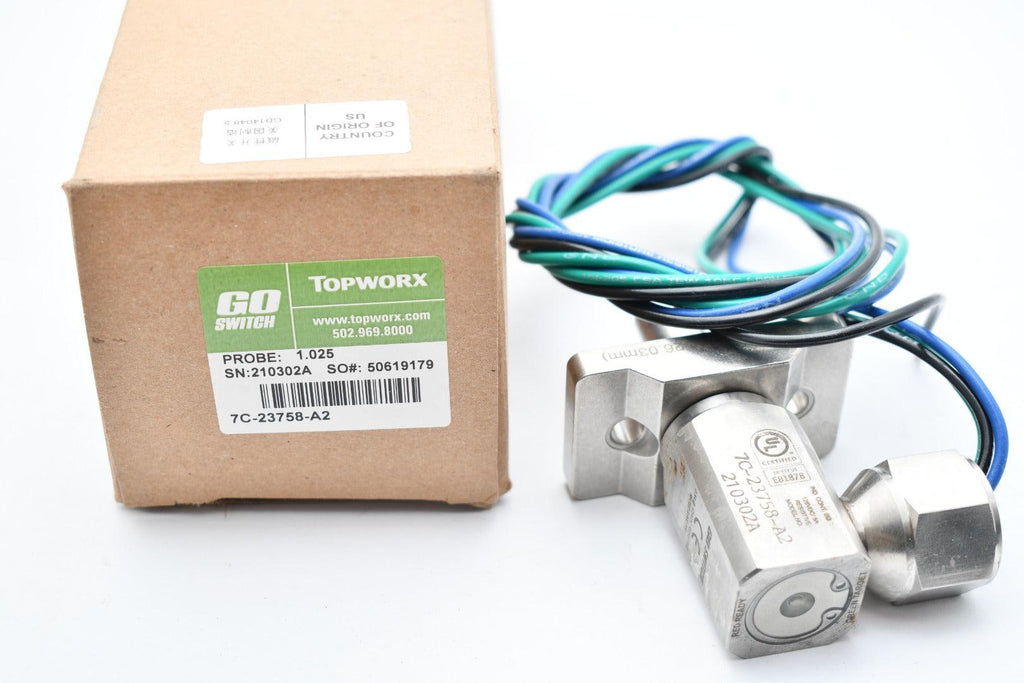 NEW TOPWORK Go Switch 7C-23758-A2 1.025'' Probe SPST Sensor Condition ...