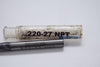NEW Tosco .220-27 NPT SOLID CARBIDE THREAD MILL .220